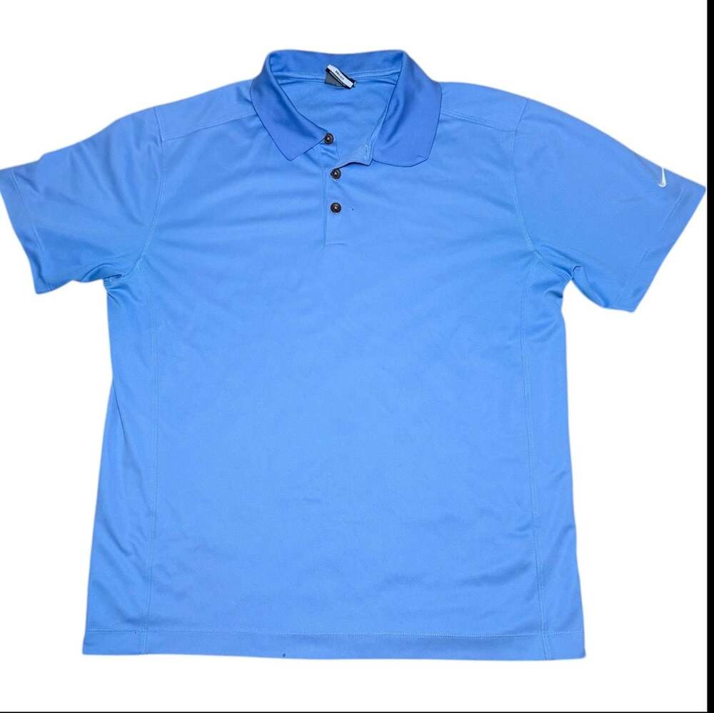 Nike Golf Dri-FIT Men's Short Sleeve Victory Polo Shirt University Blue Large